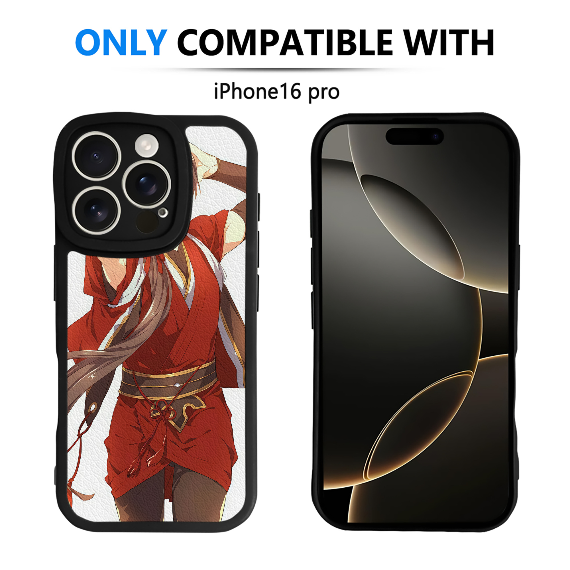 （画像用） 刀剣乱舞 Touken Ranbu 【iPhone 16シリーズ対応】シリコンスマホケース（レザー調） 材質：シリコン